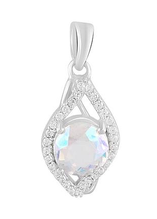 Срібна підвіска proba з містик топазом 2.05ct (2124047)