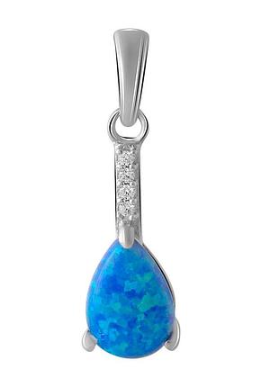 Срібна підвіска proba з опалом 0.952ct (2050841)