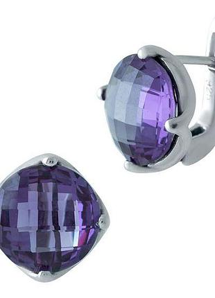 Срібні сережки proba з александритом 16.408ct (1964194)