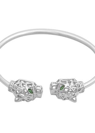 Серебряный браслет proba с фианитами, вес изделия 11,29 гр (2145004) 18 размер