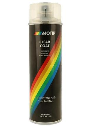 Лак універсальний аерозольна безбарвний матовий 500ml motip