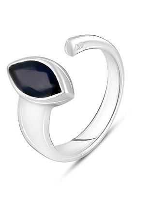 Серебряное кольцо proba с натуральным сапфиром 1.757ct, вес изделия 3,43 гр (2112815) 18 размер