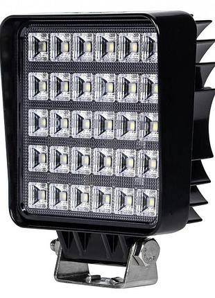 Фара робоча led на 30 діодів 12-24v алюмінієвий корпус 111x111mm