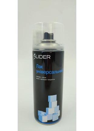Лак універсальний аерозольна безбарвний глянцевий 400ml slider