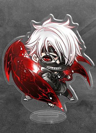 Акриловая коллекционная фигурка чиби chibi аниме: токийский гуль (кен канеки) (1) 10 см