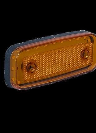 Ліхтар габарит led side lighting yellow 12/24v