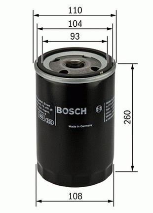 Фільтр оливи oc121 op 584