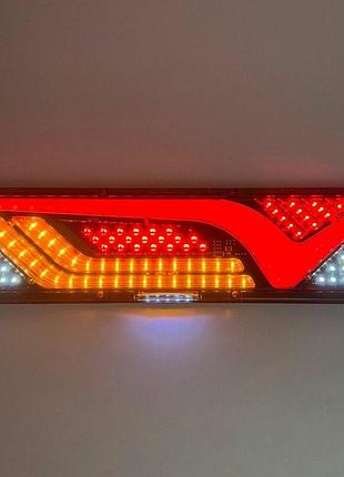 Ліхтар задній led повнофункціональний габарит+ стоп +поворот+ з.х. 24v (продаж комплектом 2шт)