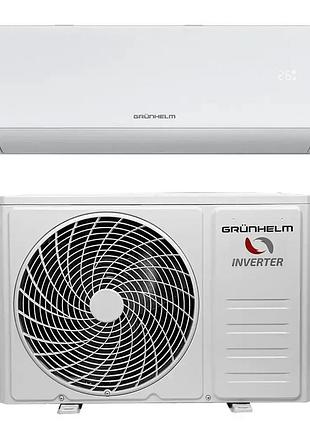 Инверторный кондиционер сплит-система inverio gac-24gh-inv32 бренд grunhelm