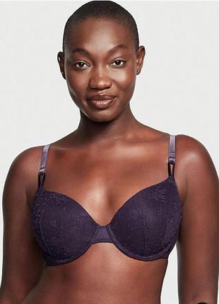 Жіночий бюстгальтер victoria's secret 34 в колір фіолетовий