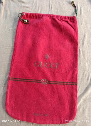 Мішок для одягу або взуття gucci