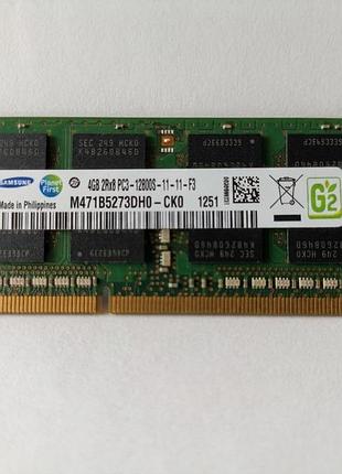 Оперативна пам'ять sodimm для ноутбука 4gb samsung ddr3-1600mhz pc3l-12800s !