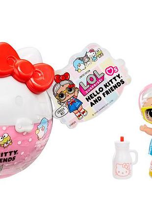 Ігровий набір з лялькою 523840 серії "loves hello kitty" hello kiitty та друзі l.o.l.surprise!