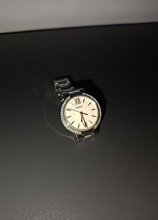 Стильний оригінальний годинник orient swarovski