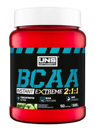 Uns bcaa 2-1-1 instant 500 грам, смородина
