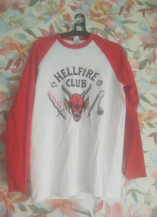 Лонгслив "hellfire club" stranger things странные чудеса 2