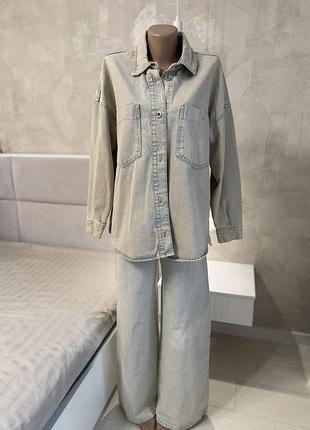 Джинсовий костю від zara