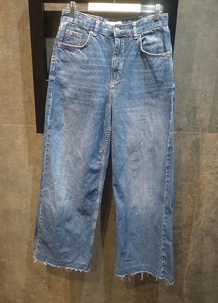 Жіночі джинси pull & bear висока посадка baggie relaxed fit eur 34