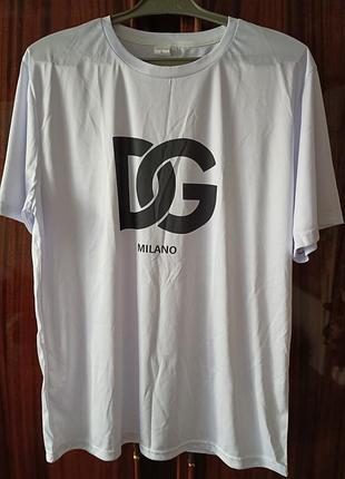 Футболка в стиле dolce gabbana milano размер l-xl