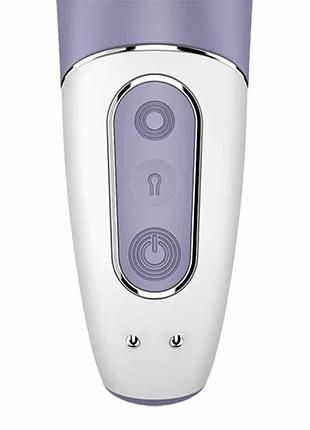 Вібратор надувний — satisfyer air pump vibrator 1 3