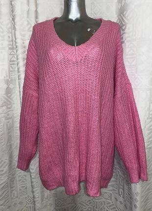 Светр жіночий свитер женский великий розмір большой размер 24/26