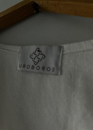 Сукня міні кімоно льон 2