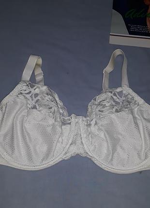 Бюстгальтер бюст бюстик лифчик чашка 90 e 85 f 40 e белый кружевной m&s