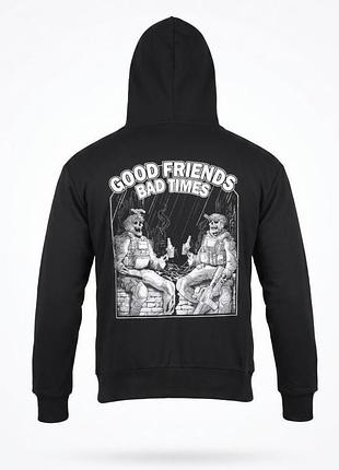Мілітарі худі trenashfriends black тр6029