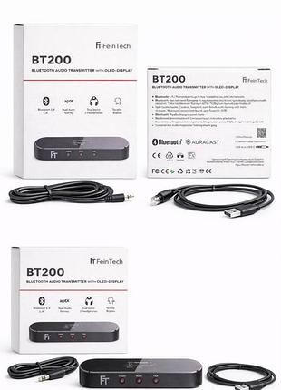 Bluetooth аудіо передавач feintech bt200