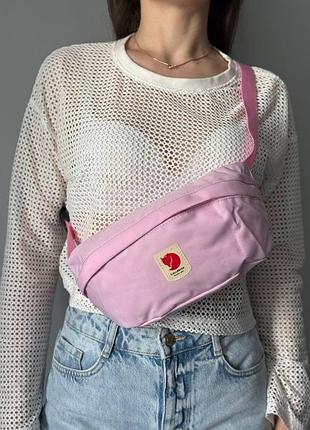Бананка сумка на пояс fjallraven kanken з тканини не промокає