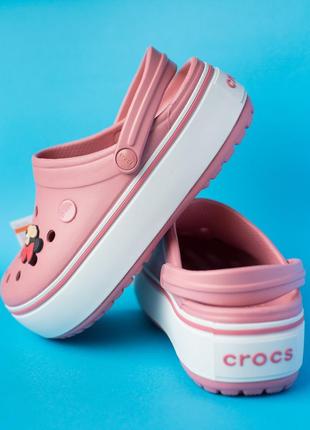 Скидка! crocs platform, крокси сабо на платформе2 фото