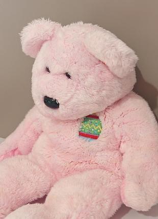 Ty beanie eggs the pink bear, 30cm plush soft toy 30см