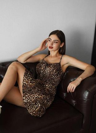Платье leopard вт6341 8