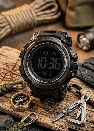 Часы skmei black тр6859