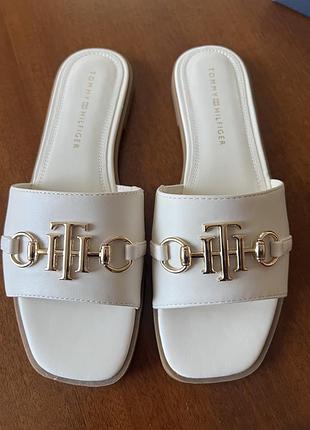 Tommy hilfiger, шльопанці