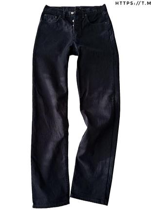Джинси rifle archive vintage y2k dark blue straight denim jeans