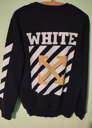 Свитшот от бренда off white