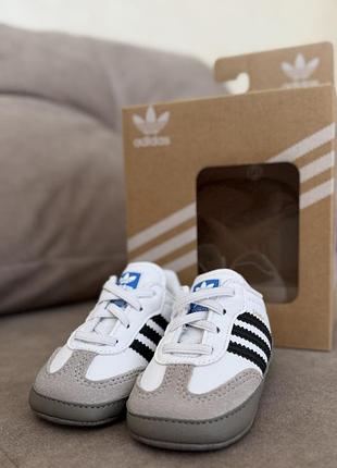Пінетки adidas samba crib нові (розмір 18 / 10 см) оригінал