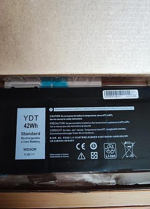 Акумулятор для ноутбука dell wdx0r (11.4v 42wh 3500mah)