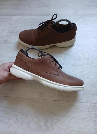 Чоловічі шкіряні кросівки clarks оригинал.