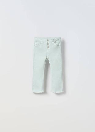 Джинси на кнопках zara 92 98