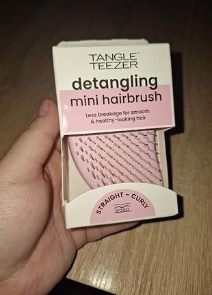 Tangle teezer detangling mini hairbrush