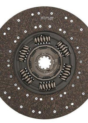 5010245455 диск зчеплення 430mm 2" 10z 64mm, rvi, man