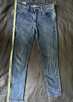 Джинси темно сині чоловічі levi’s, 32x32