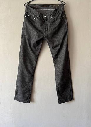Чоловічі штани pierre cardin lyon / фактурні класичні джинси (розмір w33 l30)