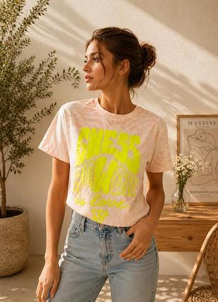 🌸 нова футболка guess tie-dye з біркою | розмір s (8)