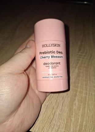 Hollyskin prebiotic deo cherry bloss deodorant