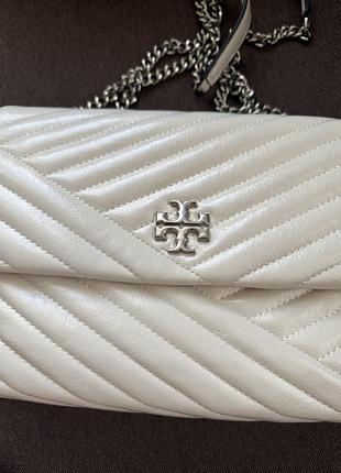 Сумка tory burch оригінал молочна 10