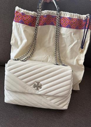 Сумка tory burch оригінал молочна