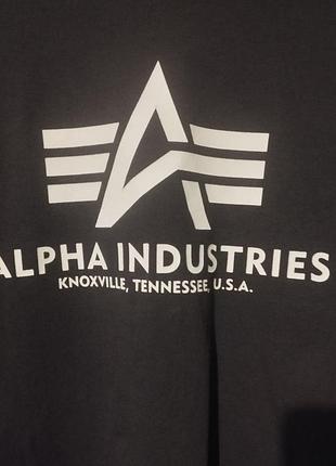 Лонгслив от alpha industries 2